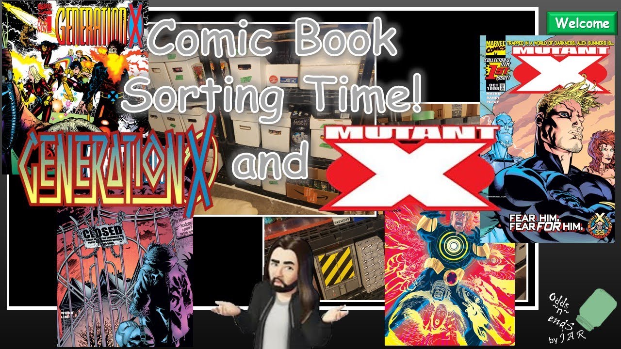 Sorting My Old Comic Collection: Generation X and Mutant X Issues