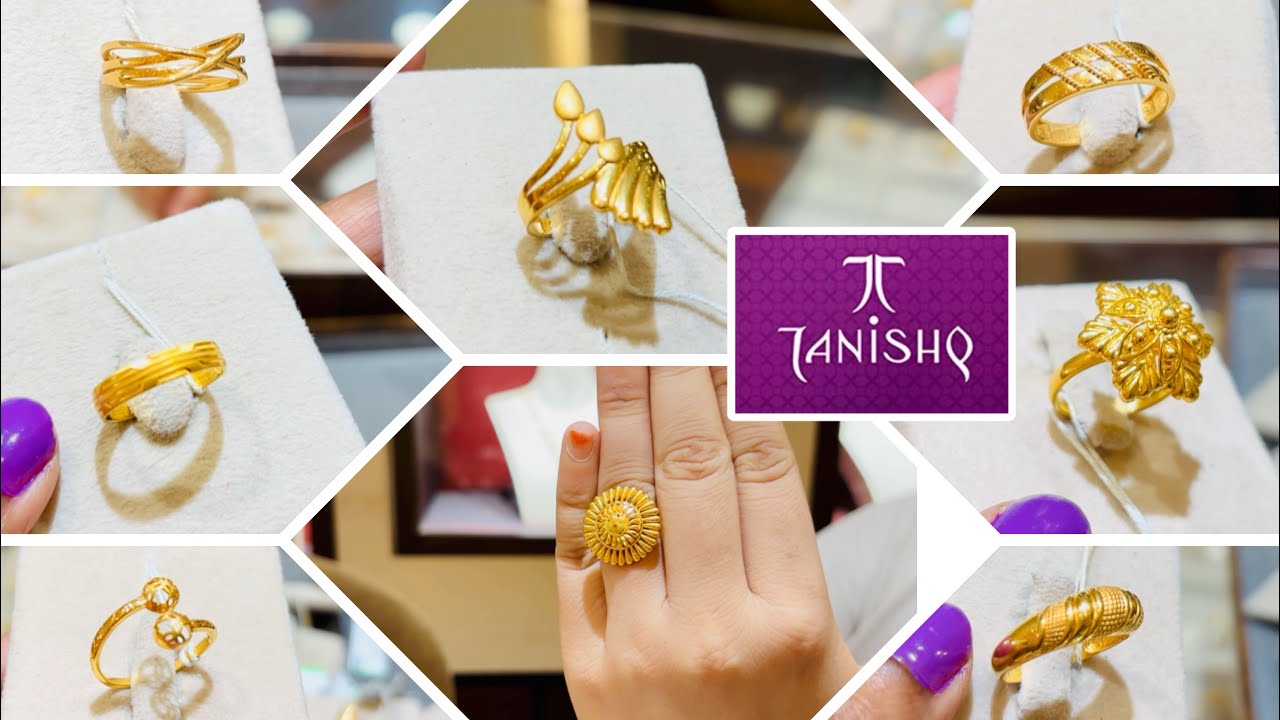 Tanishq Beautiful😻Gold Ring design with price |Tanishq Dailywear to Partywear Rings design |Tanishq 