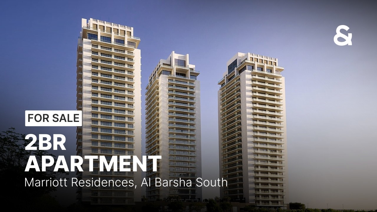 For Sale | 2BR Apartment | Marriott Residences, Dubai Science Park - Al Barsha