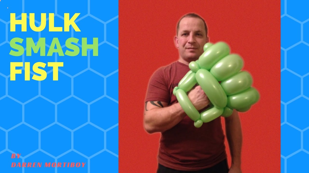 Hulk Smash Fist Balloon