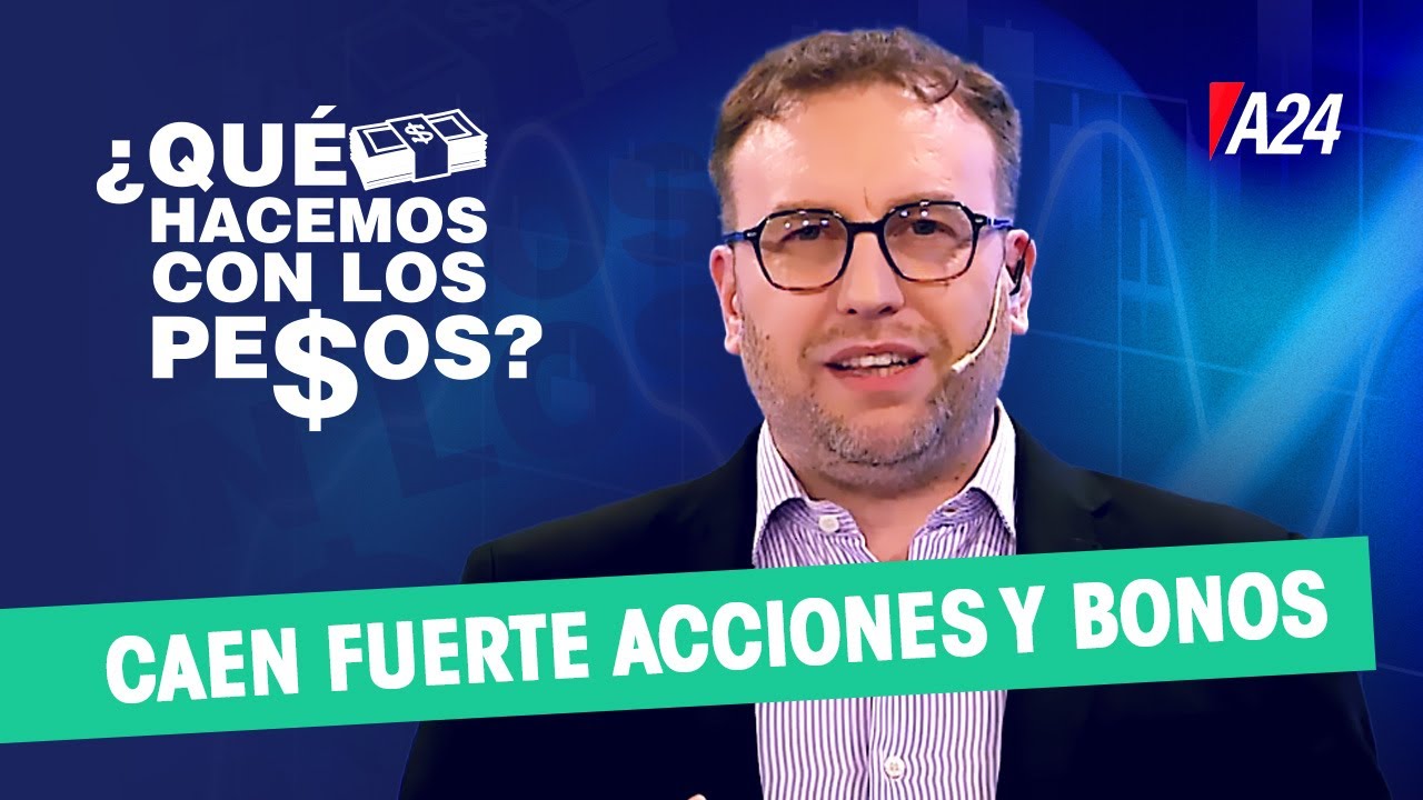 Caen los MERCADOS 📉 Nueva suba del RIESGO PAÍS 📈 ¿Miedo a recesión en Estados Unidos?