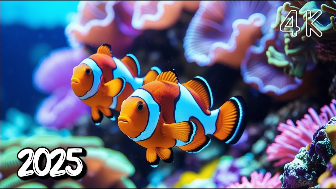 Ocean Life 4K – Vibrant Marine Life with Calming Music for Sleep & Serenity #44