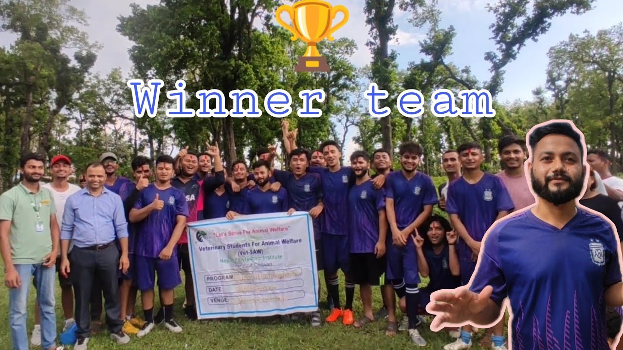 Yesari jitiyo game 😂✌️|| football tournament⚽ || NPI bhojad