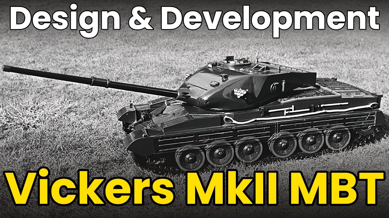 Vickers Mk II MBT - Main Battle Tank - Tank Design & Development