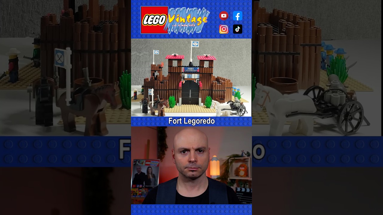Fort Legoredo #lego #vintage #video #soldati #1996 #legovintage #perte #curiosit&agrave; #legosystem