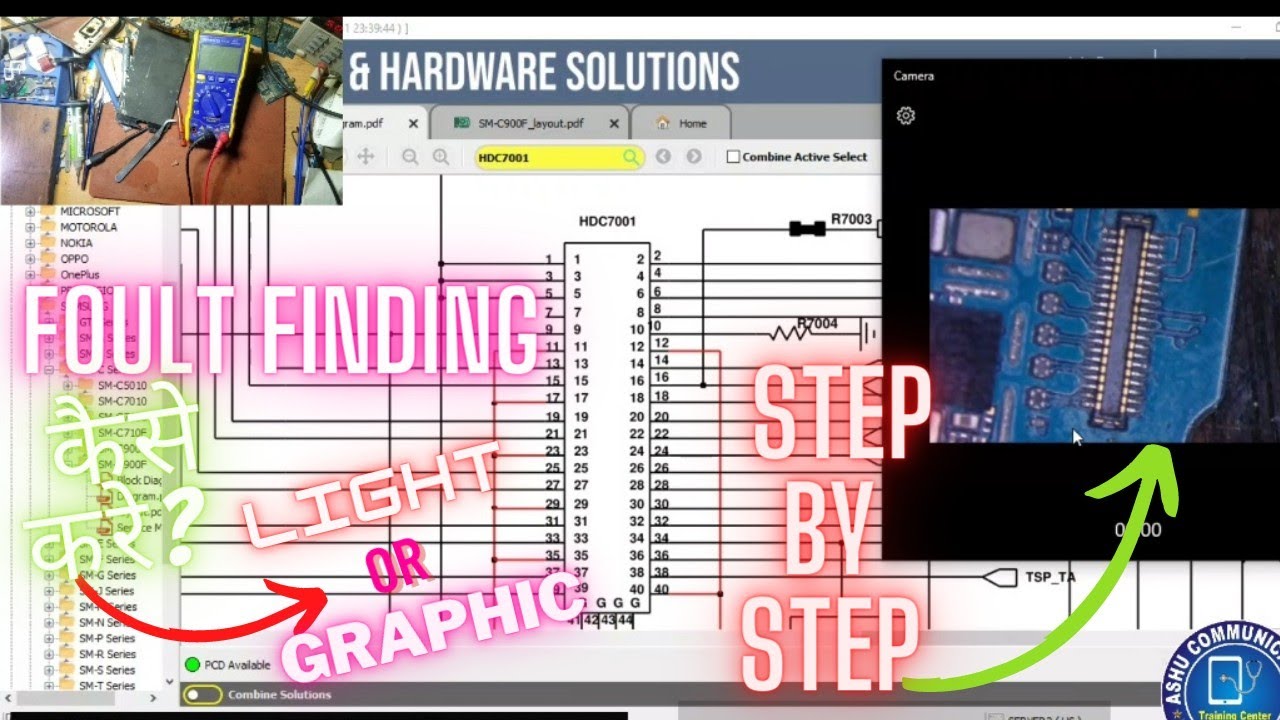 Samsung C9pro Graphic Or Light Solution |Fault Find कैसे करे Simpal Way| आज बुहत कुछ सीखने को मिलेगा