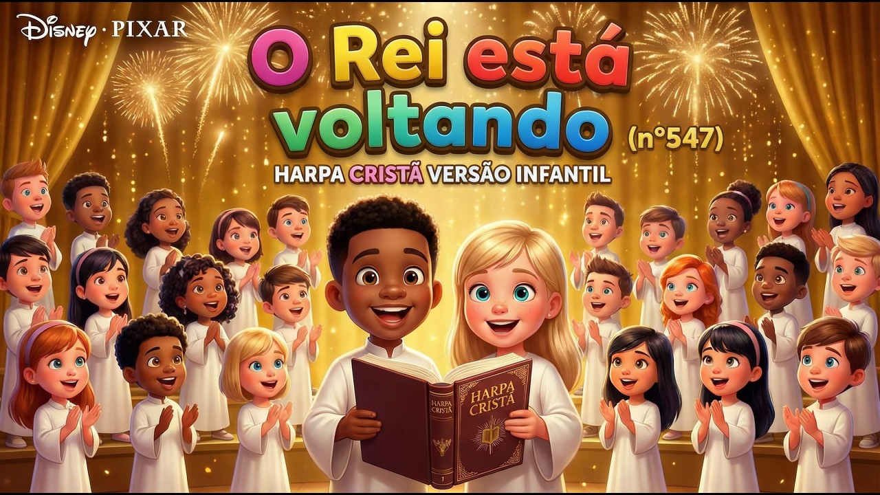 O Rei está Voltando (nº547)  - HARPA CRISTÃ | VERSÃO INFANTIL