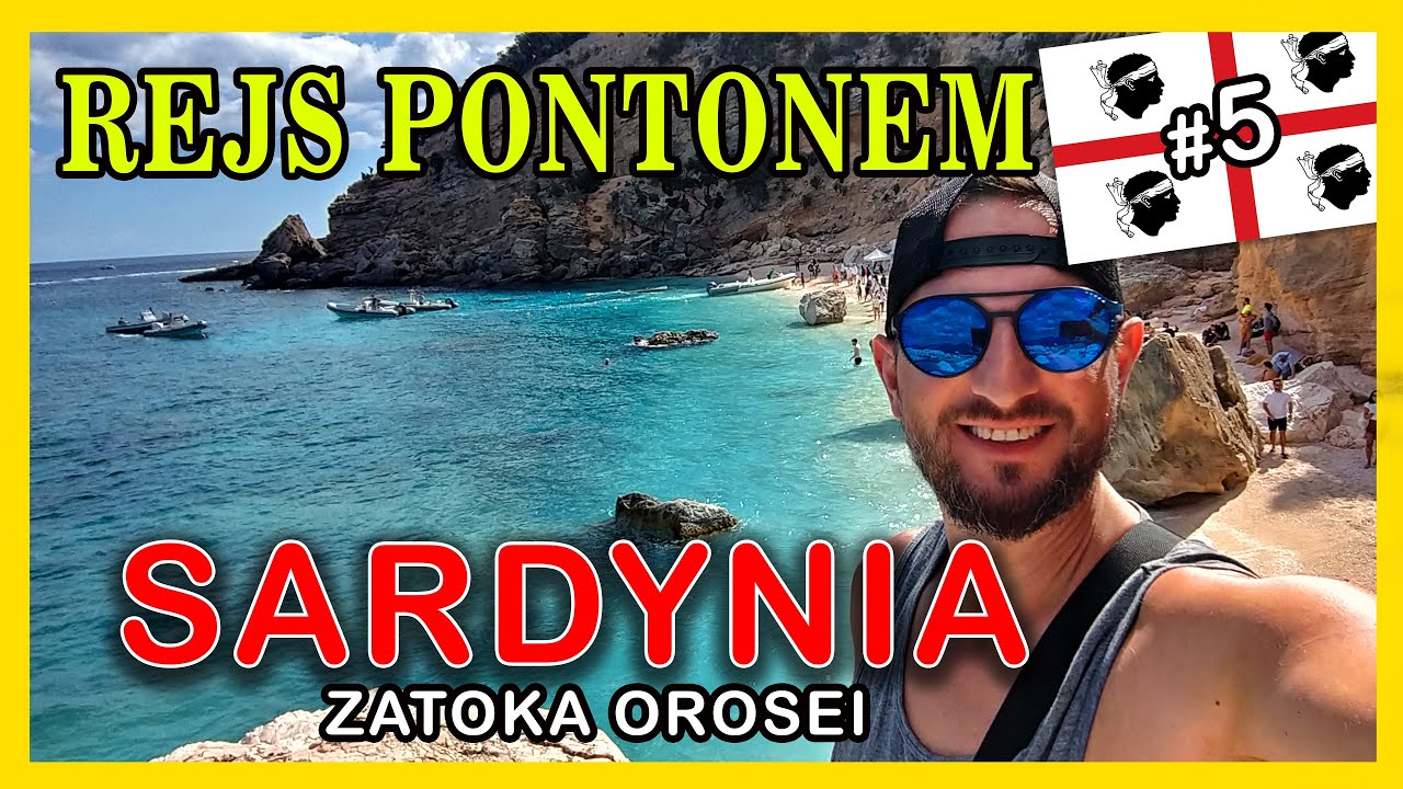 Sardynia #5 - Rejs pontonem po Zatoce Orosei - Malownicze plaże i turkusowa woda. Czy warto?