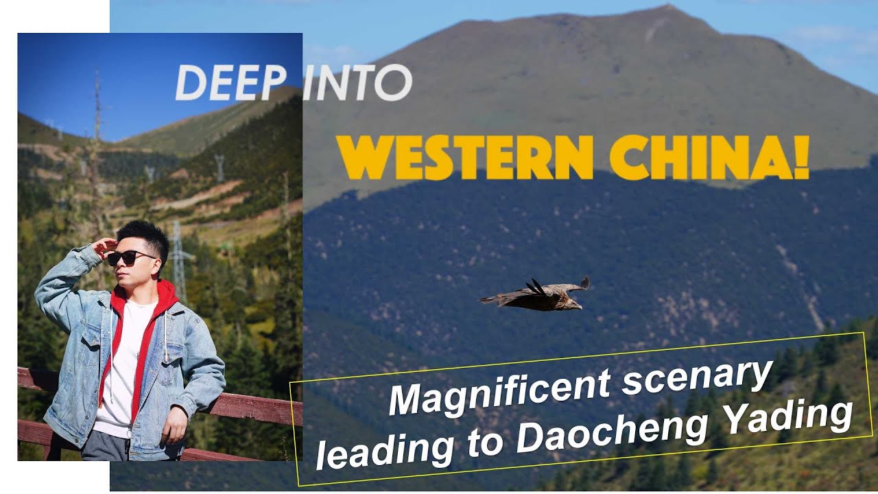 Scenic Drive Close To Sky // 6-Day Trip to Western China Where Tibetans Live - Day 2