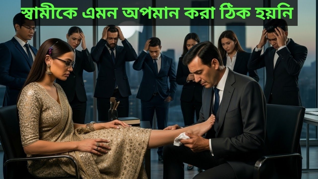 স্ত্রীর কাছে স্বামী কেন তার  পরিচয় গোপন রাখলো অতঃপর কি ঘটে গেল দেখুন !!!  