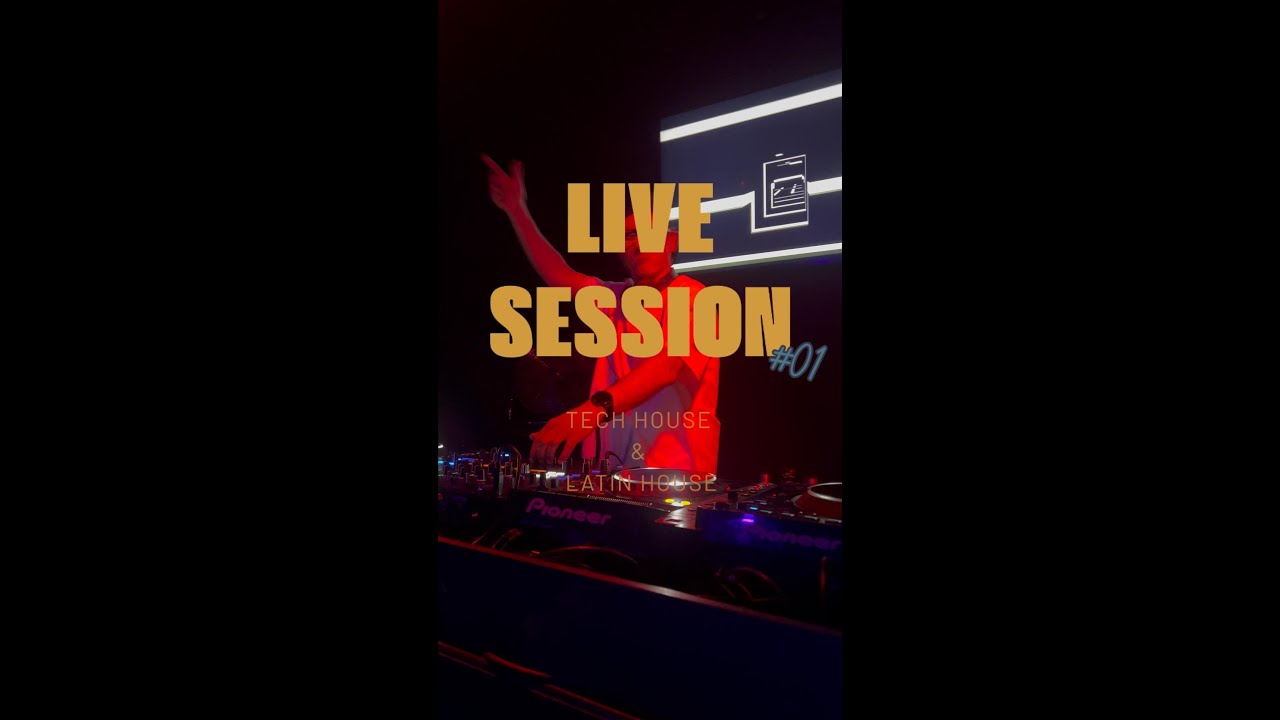 LIVE SESSION #01 | Tech House & Latin House DJ Set 🔥