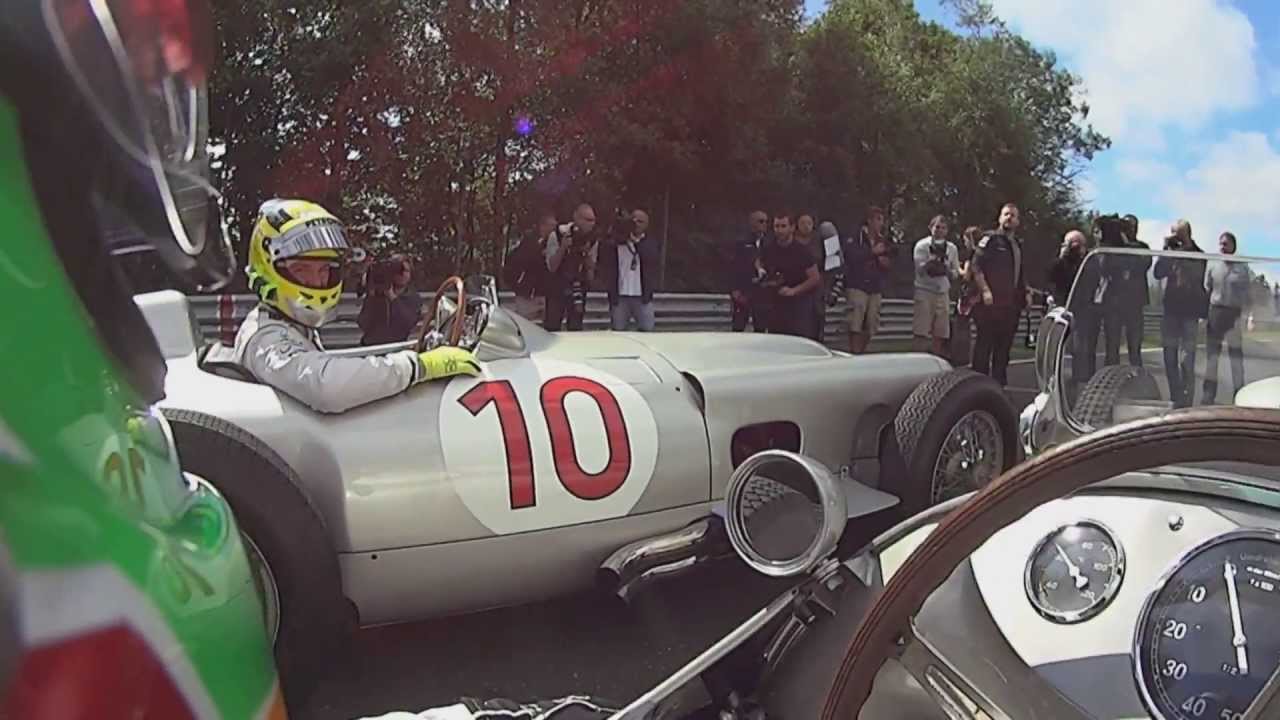 Lewis' onboard lap with radio in the W 154 at the Nordschleife!