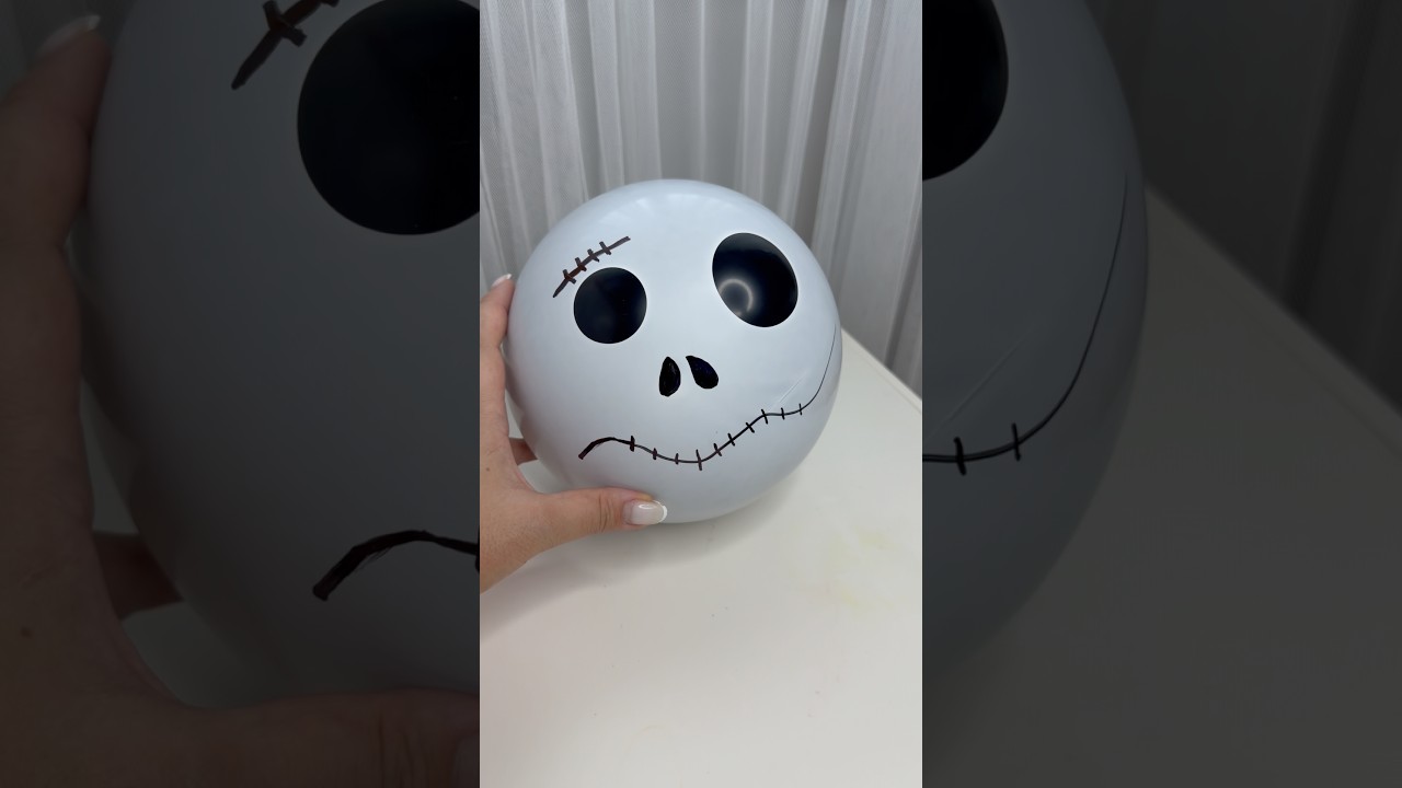 Halloween Hack 💀 Cool Halloween balloon idea! 💀🎃 #lifehack #balloons #halloween