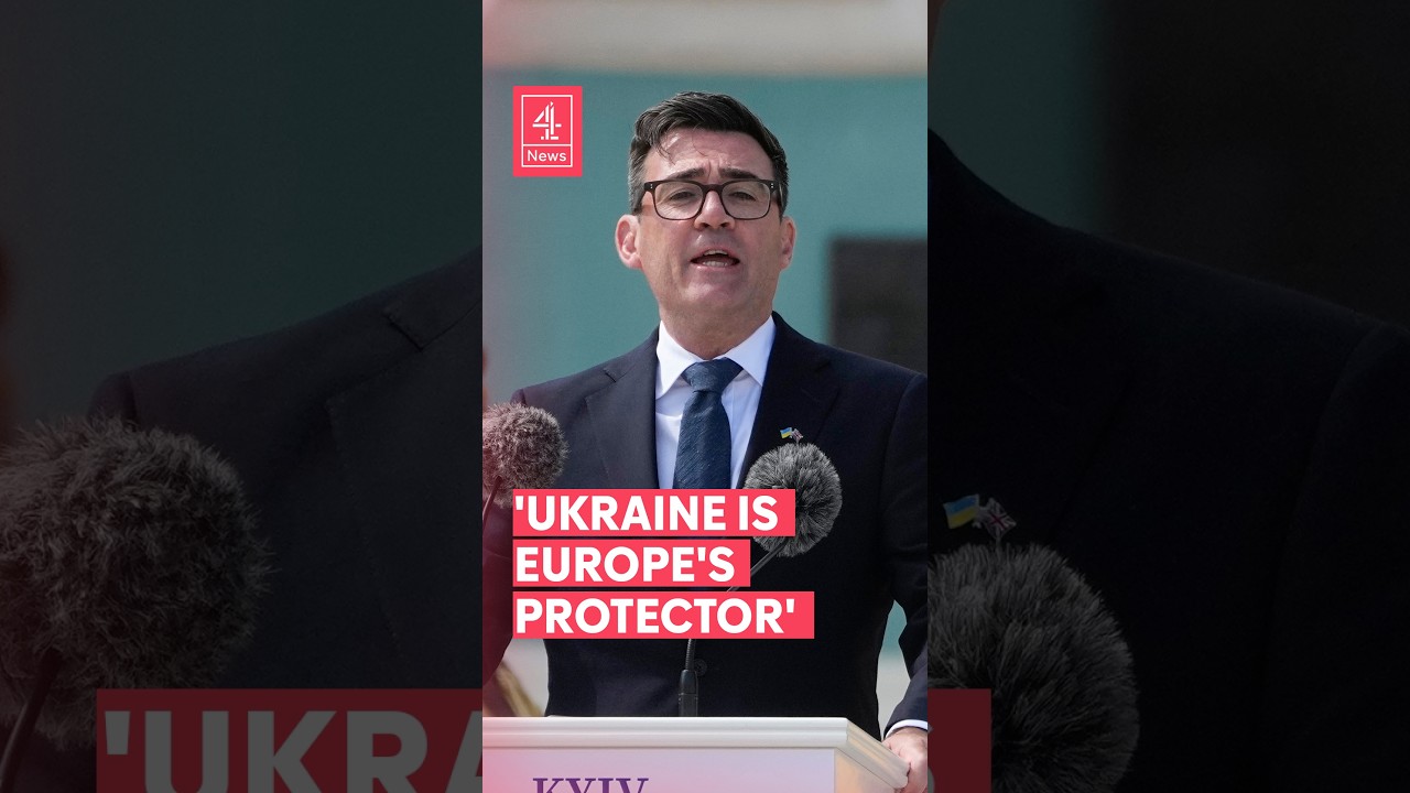 'Ukraine is Europe's protector' - PM Burnham