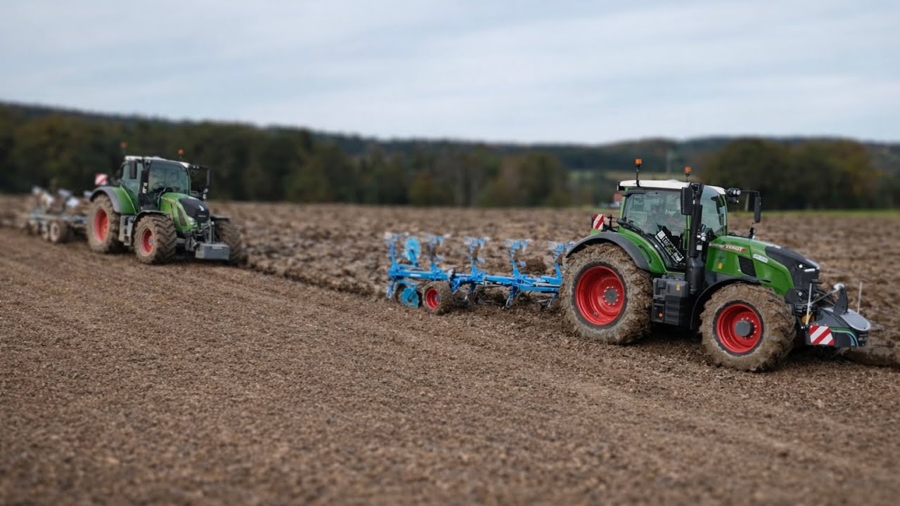 Fendt 728 Vario Gen7 & Fendt 720 Vario Gen6 mit Lemken Juwel 8 & Lemken Juwel 7 im Einsatz