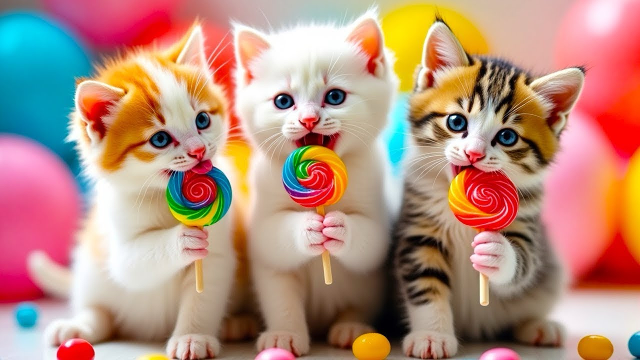 COMPILATION VIDEO CAT MEOW MEOW‼️❤️WHITE COLOUR CAT JUMPING ❤️💕