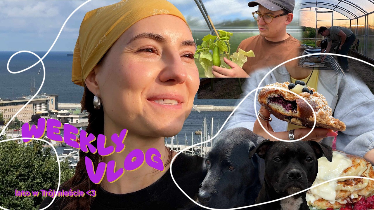 WEEKLY VLOG🌊 jagodzianki w Gdyni / sadzimy pomidory🍅/ rozkminy po terapii / wyniki badań📈 / krem bb