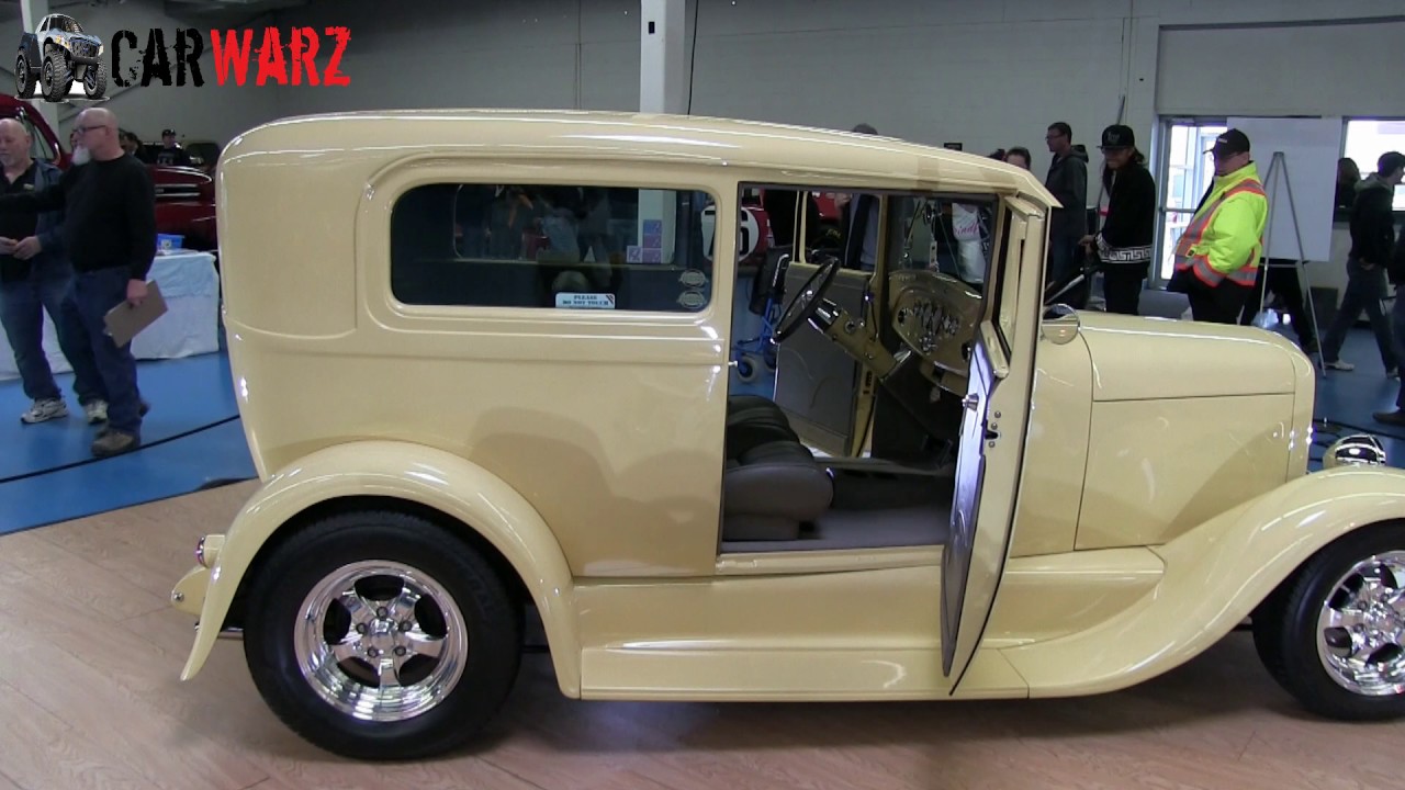 1928 Ford Model A Tudor At The Speed And Custom Car Show London Ontario 2017