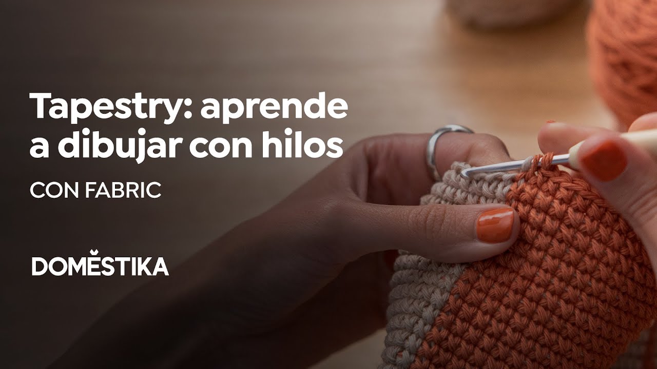CURSO ONLINE Tapestry: técnica de crochet para dibujar con hilos de Andie Viggiano