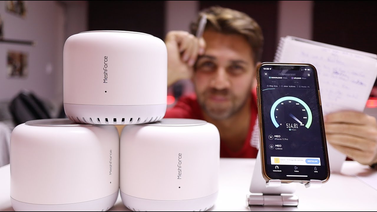 Sistema WIFI Mesh para a Casa Toda !!! MeshForce M7
