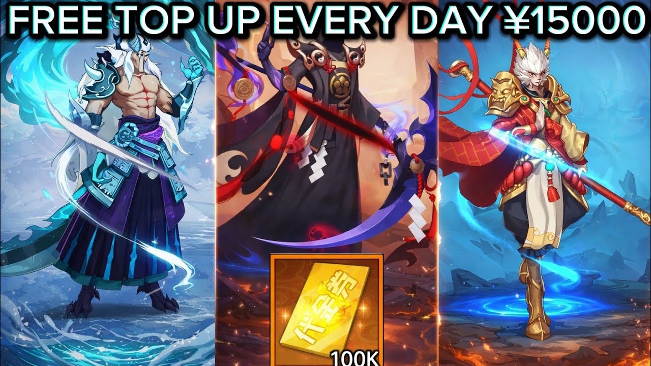Idle Arena Impact - Free Top Up Everyday ¥15000 , Full Resources , Give Box Hero | X7GAME