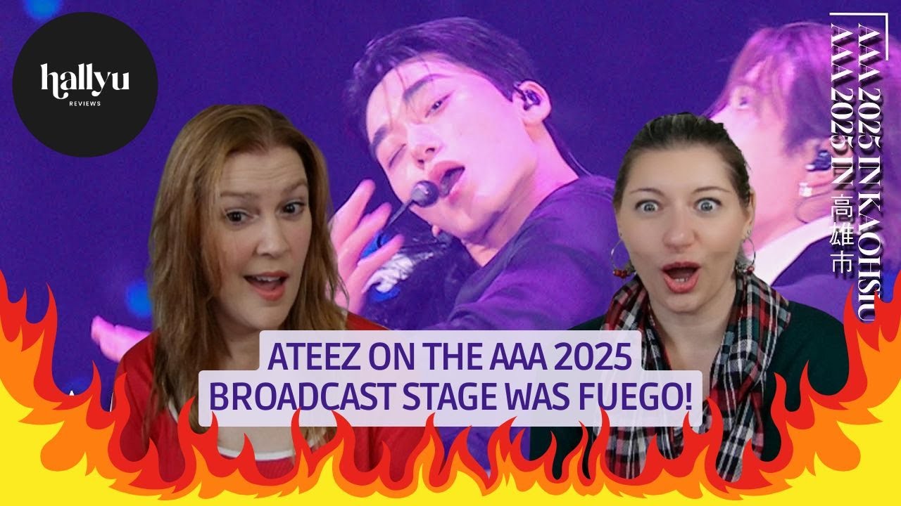 Выступление ATEEZ (에이티즈) на AAA 2025 | "Man on Fire" + танцевальный фрагмент + реакция на "In You...