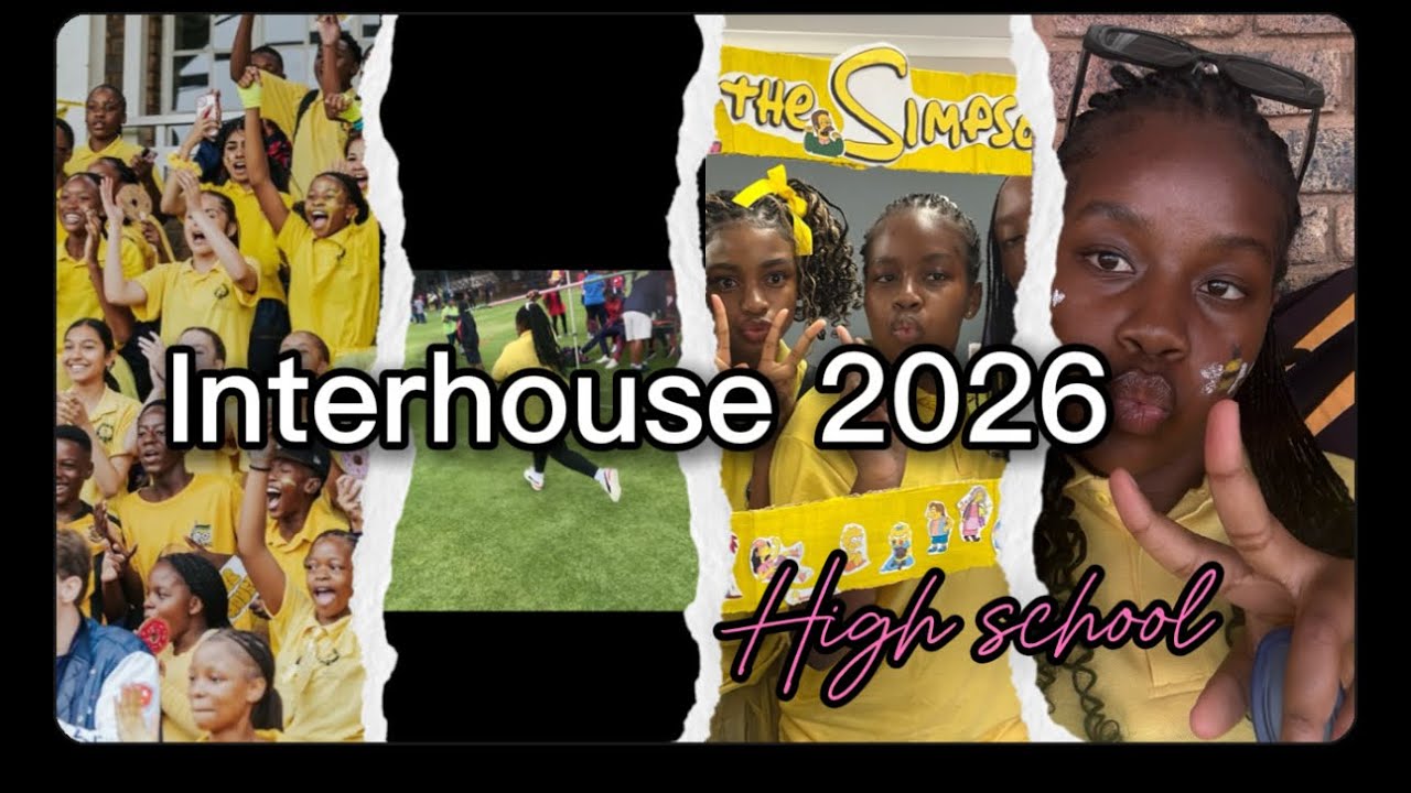 SPEND A DAY WITH ME || INTERHOUSE 2026 ||SOUTH AFRICAN HIGH SCHOOL TEEN 
