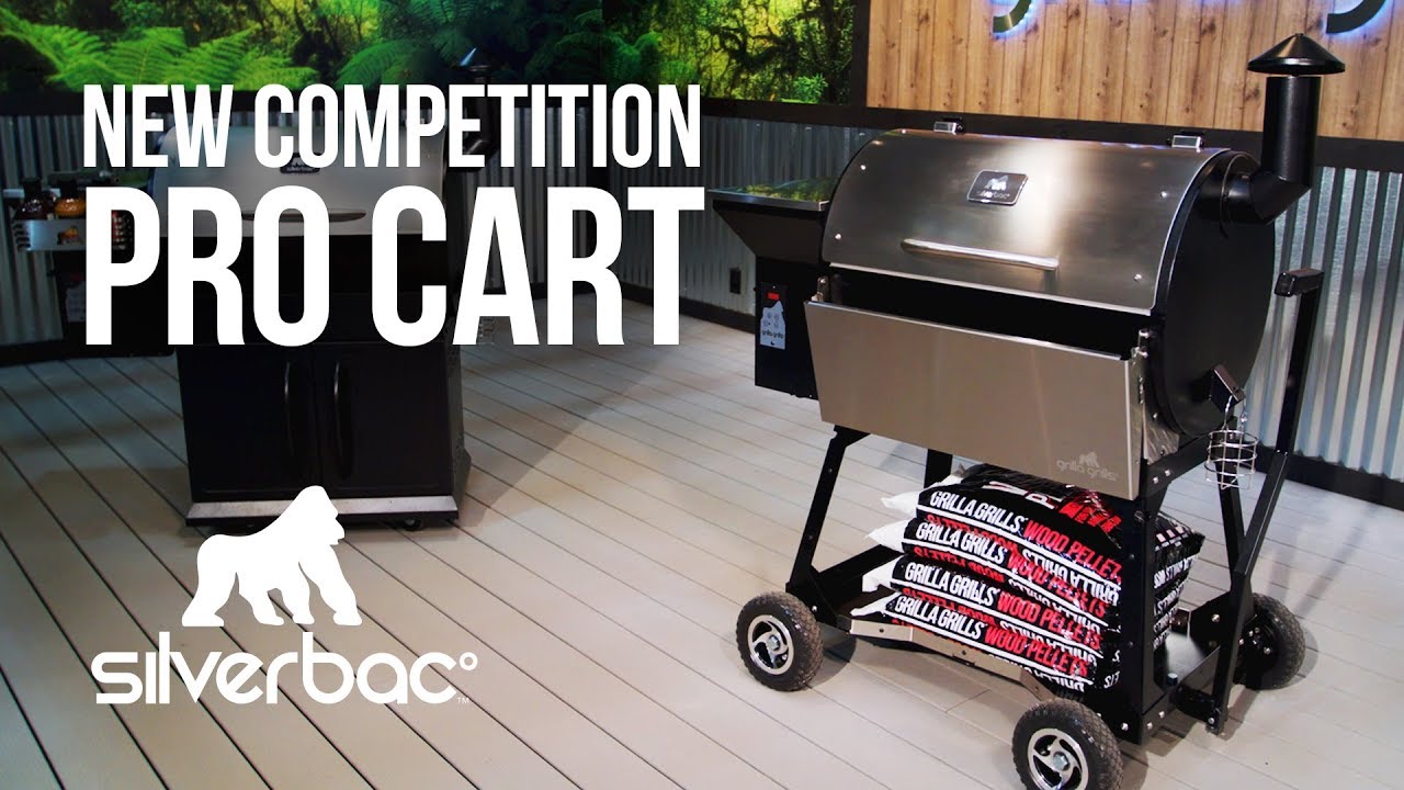 Competition Pro Cart For Silverbac Pellet Grill - Grilla Grills