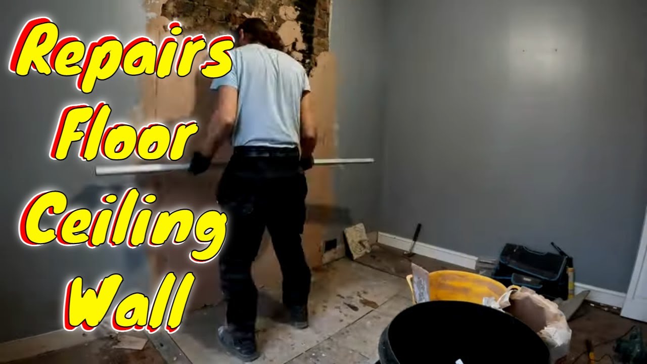 Chimney breast removal making good