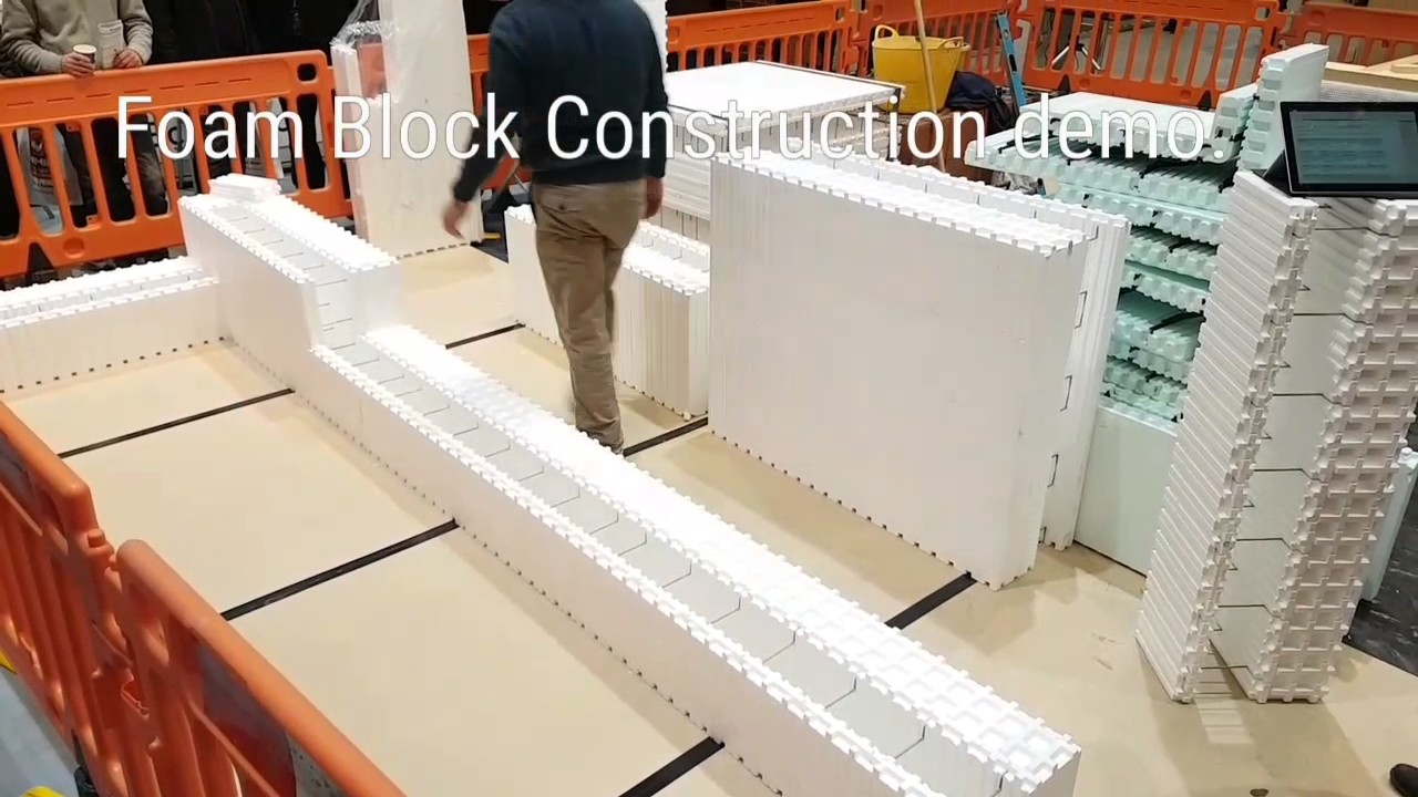 Foam Block Construction Demo