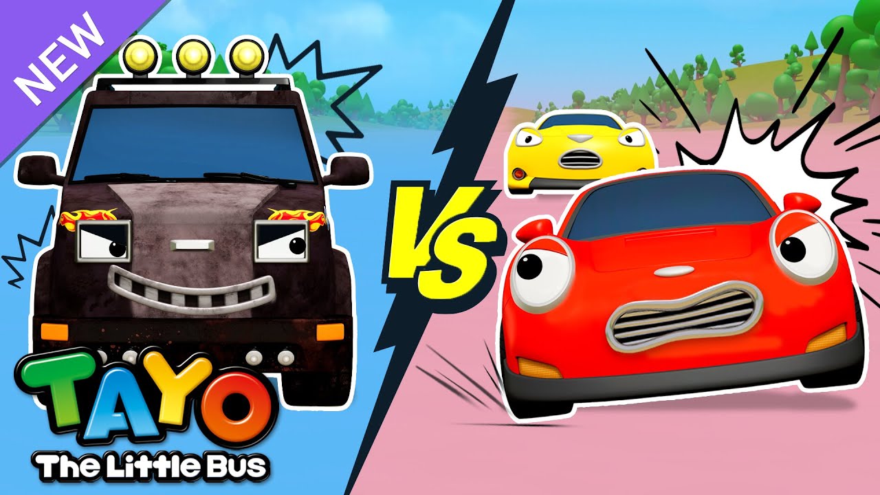 Bad Car VS Racing Cars🏎️ | Tayo Race Car Songs for Kids | Nursery Rhymes | Tayo the Little Bus