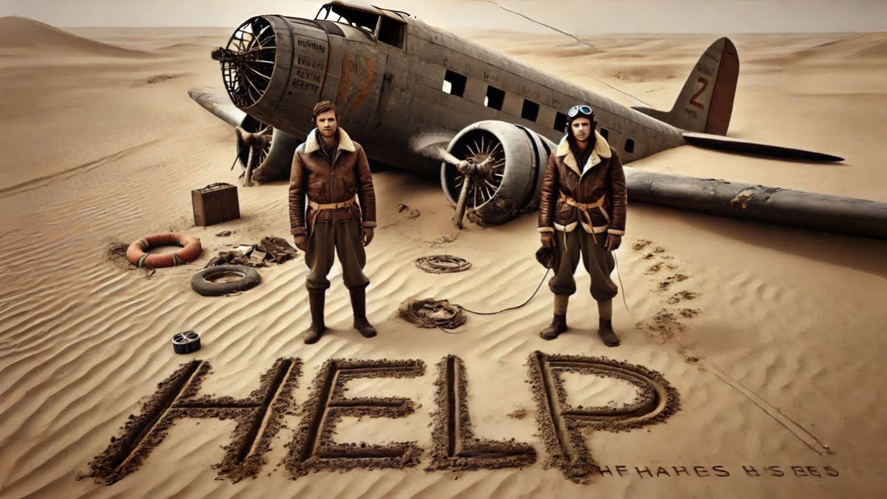 Безумная правдивая история о двух пилотах, которые потерпели крушение в пустыне