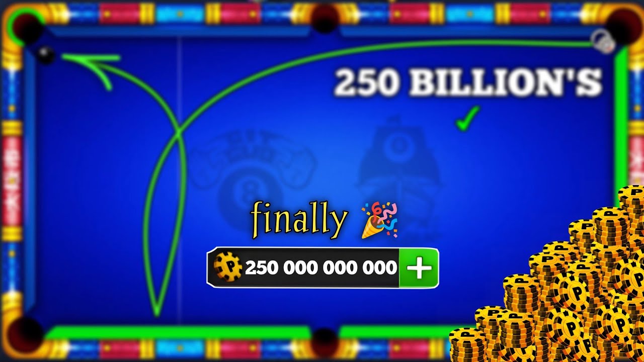 i Got 250 Billion Coins Complete | Epic Play x 8 ball pool - Unknown gamer 8bp 