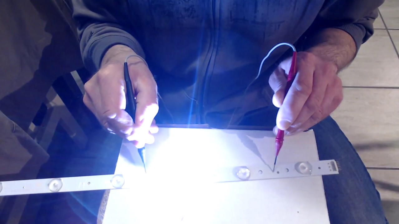 RLDED5078A-F backlight repair and current adjustment