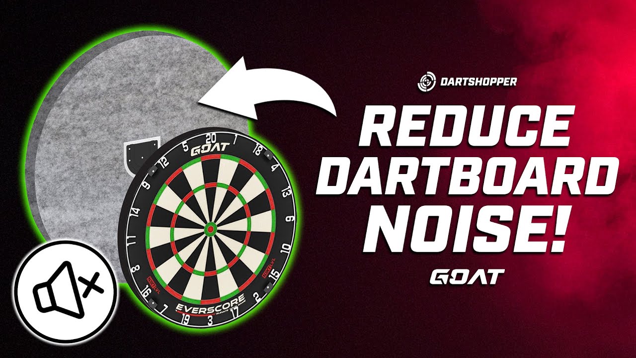 How to Stop Dartboard Noise - Goat Silencer