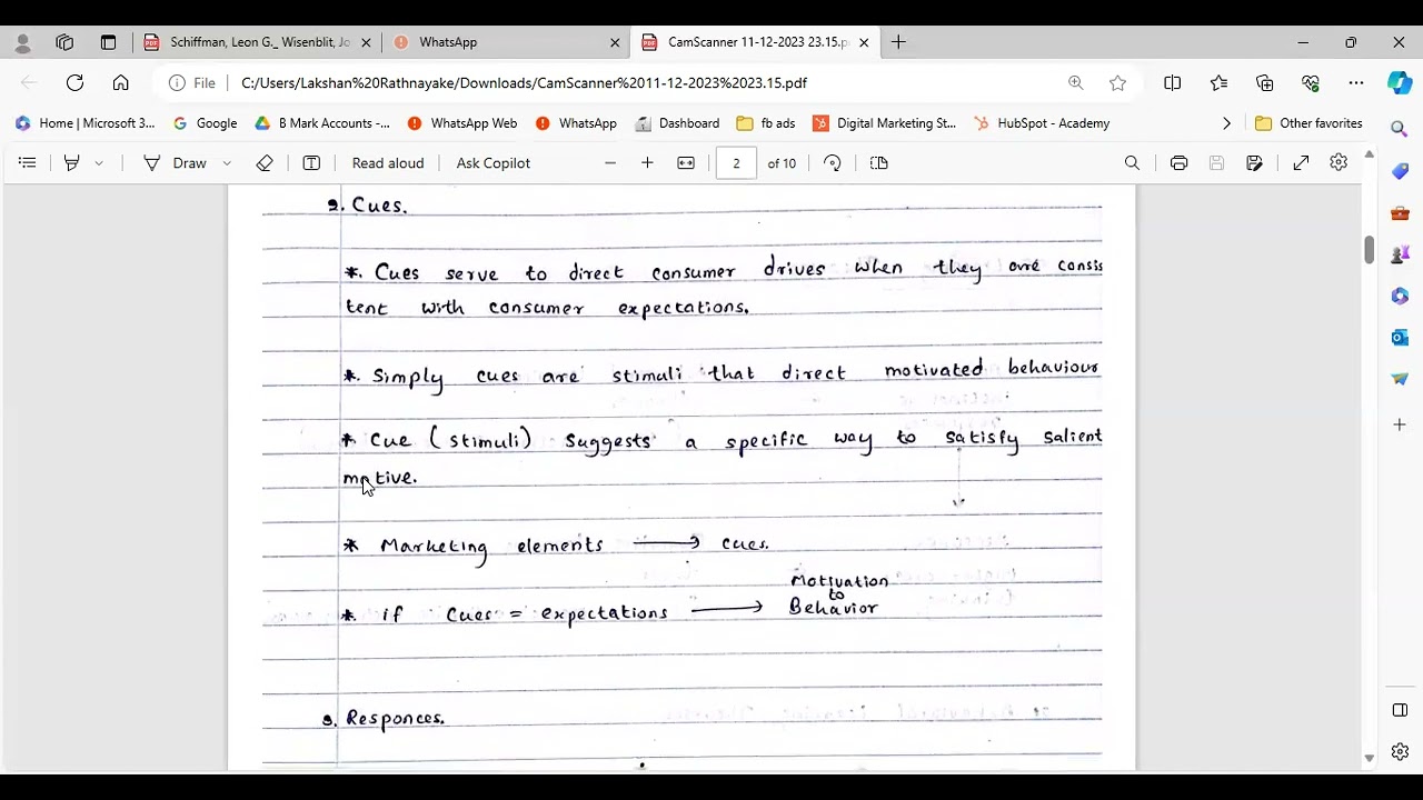 CB Lesson 05  Consumer Learning part1
