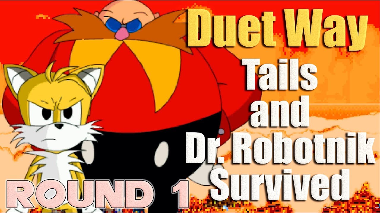 Sonic.Exe: The Spirits of Hell (Round 1) - Dr.Robotnik and Tails Survivors - Walkthrough - Fan Game