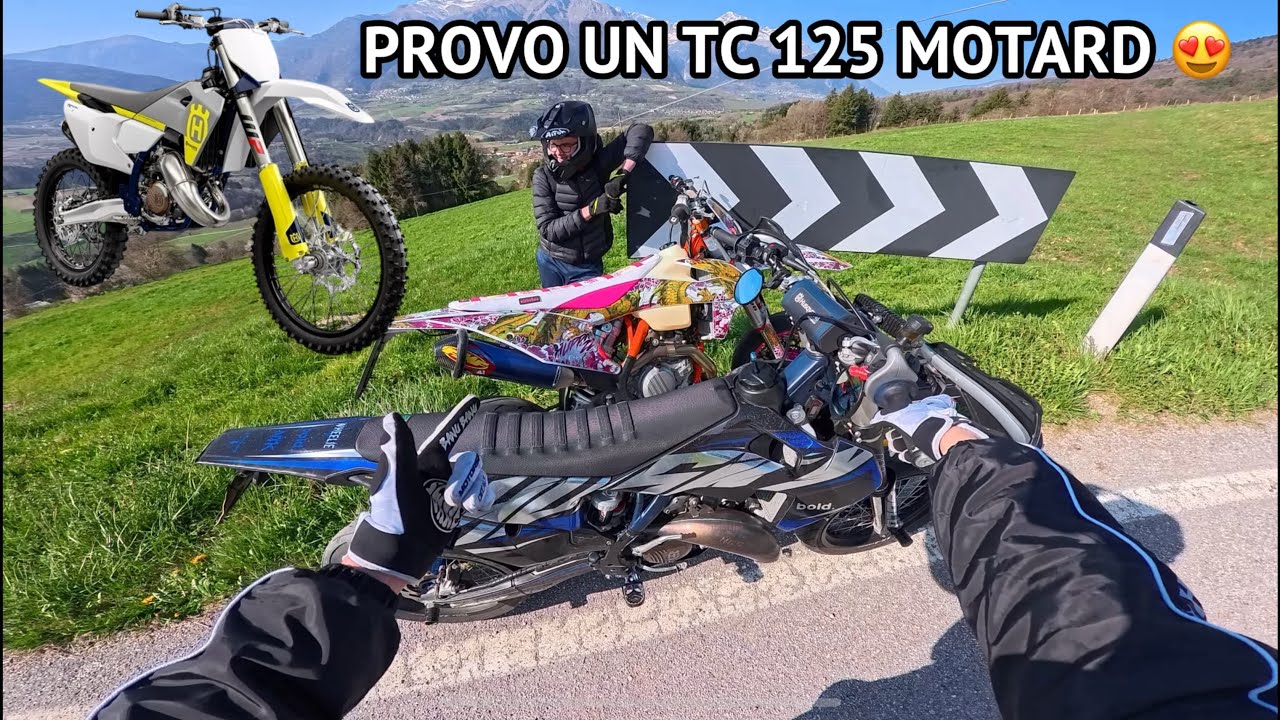 HUSQVARNA TC 125 VS KTM 450 EXC