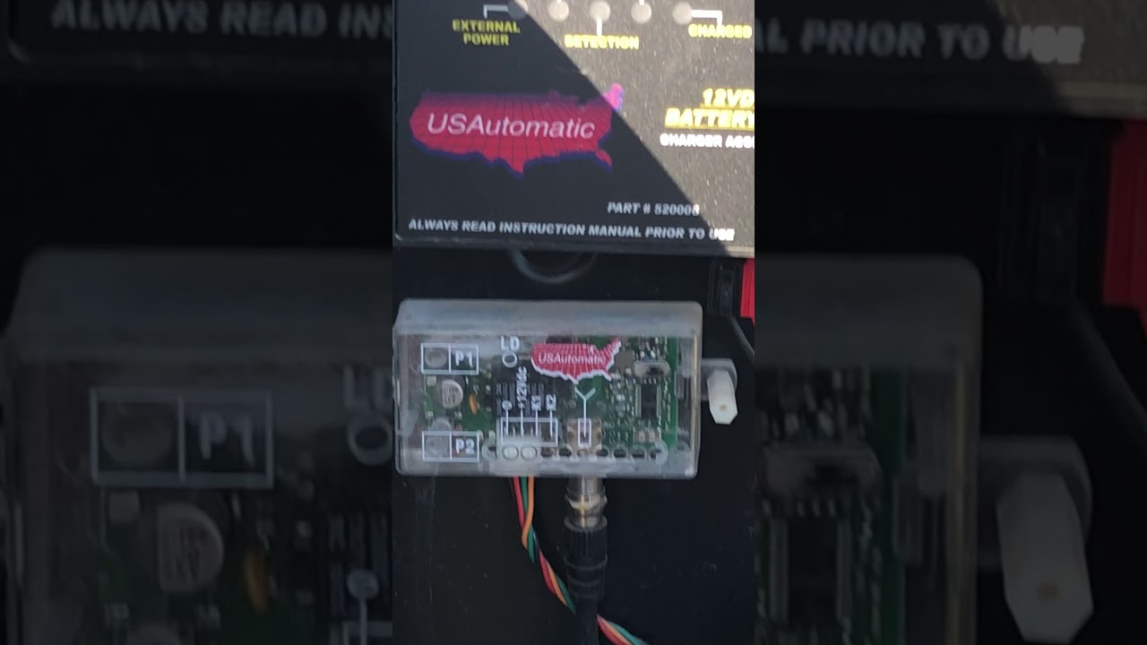 Solar Panel help on a US Automatic Gate Opener