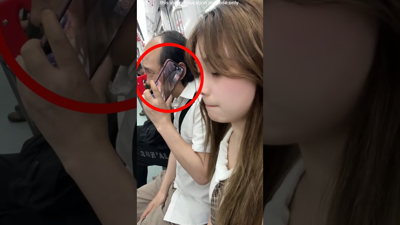 girl caught in stangers video call 