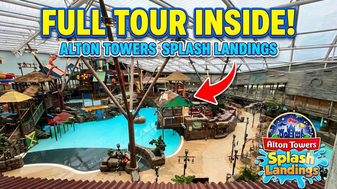 A full tour inside of Splash landings waterpark at Alton towers. Dont make the same mistakes we did!