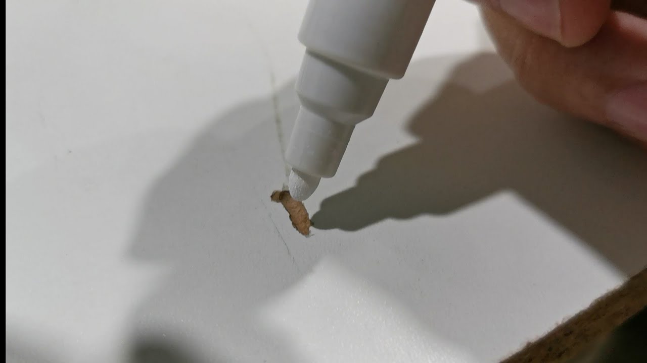 Dicas para marcações em mdf de cor e pequenos reparos em móveis brancos em sua casa