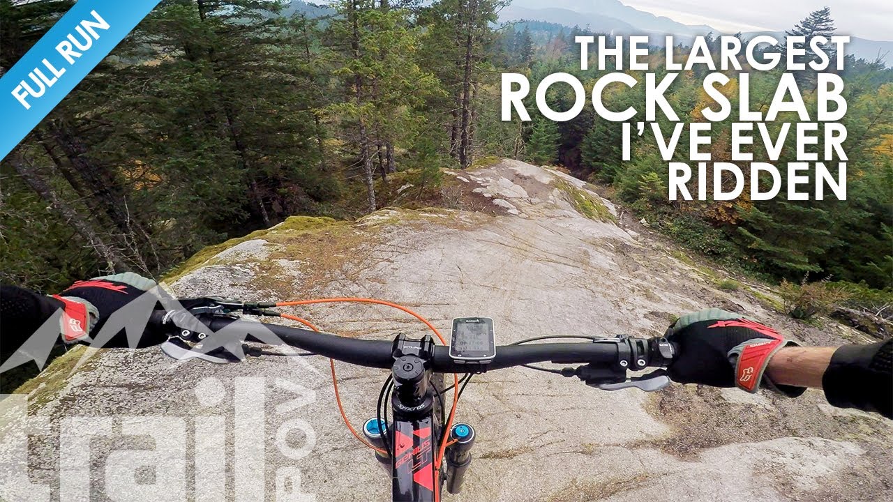 Epic black MTB trail with iconic rock slab: Boney Elbows || Squamish, BC | Mountain Biking
