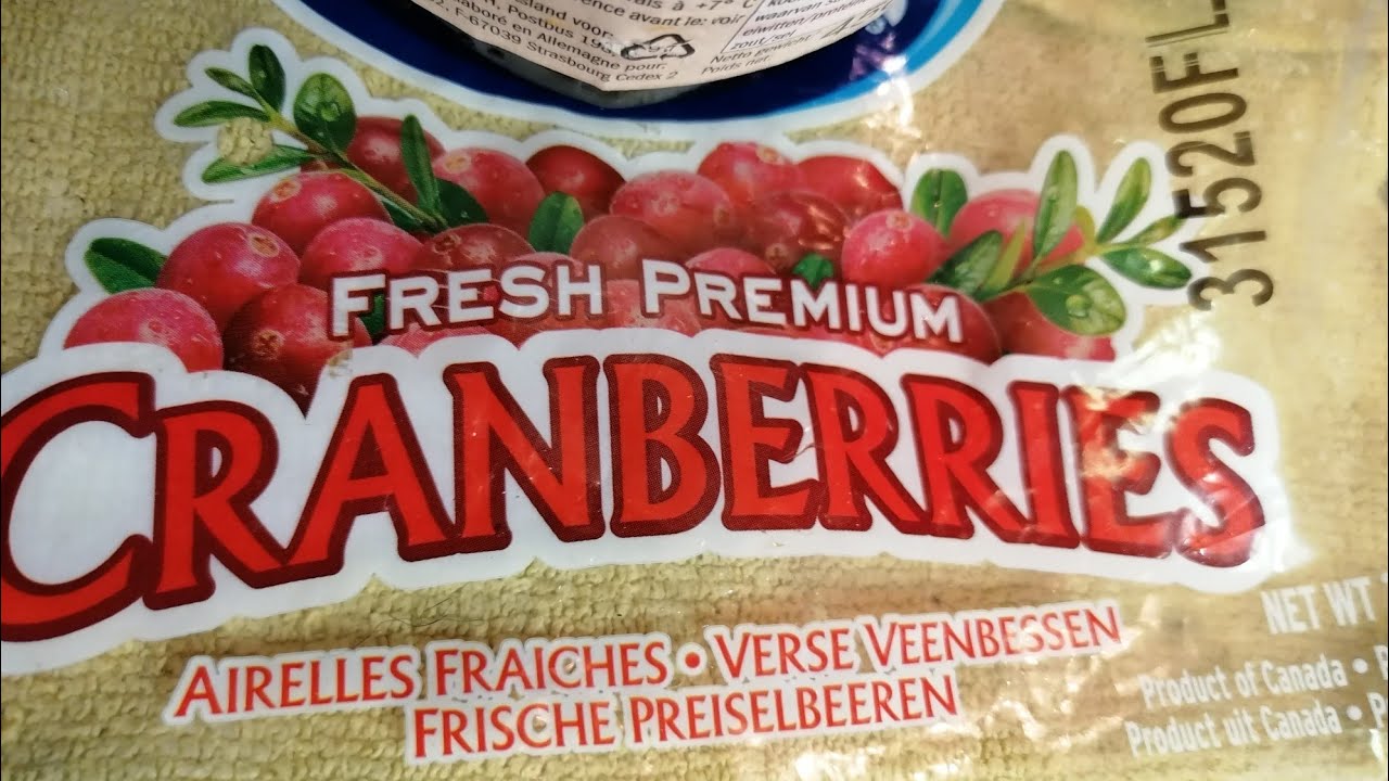 Confiture au cranberries