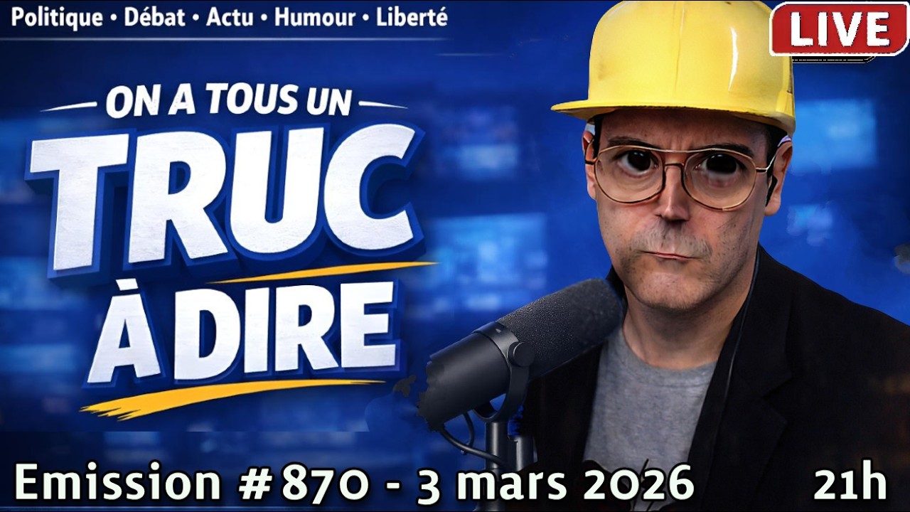 ⭕N A TOUS UN TRUC À DIRE,  LIBRE ANTENNE – DISCUSSIONS EN DIRECT 🎤 #870- 3/3/2026 #ottd