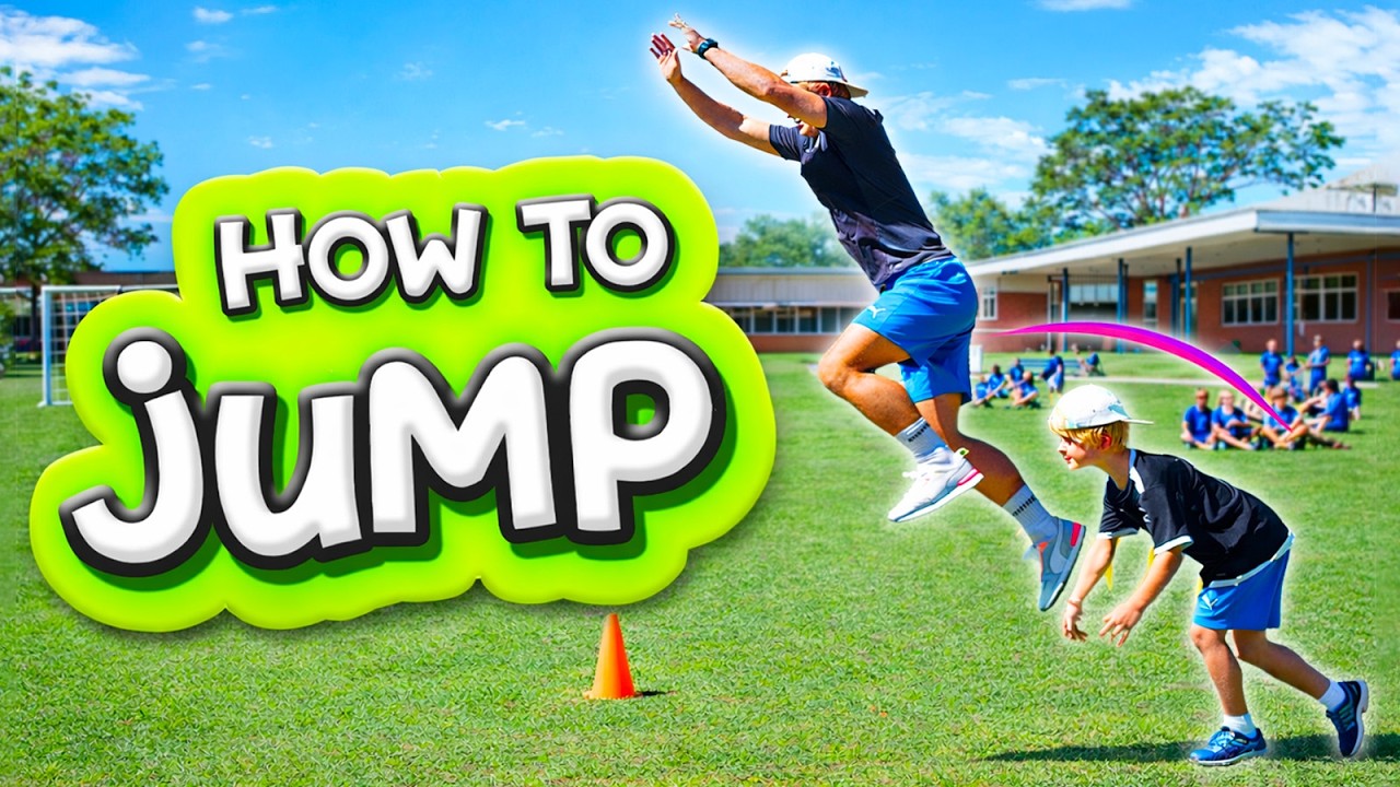 How to jump 🤾🏼 (best for Kindergarten PE)