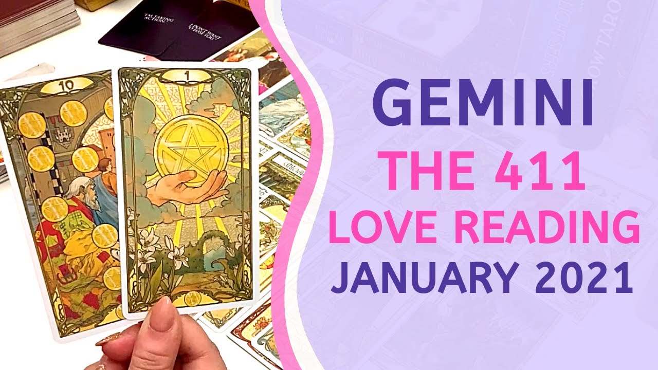 GEMINI LOVE ❤️ Beautiful Reading! 🥰 They Don't Want to Lose You! ~ The 411 Tarot Reading Jan 2021