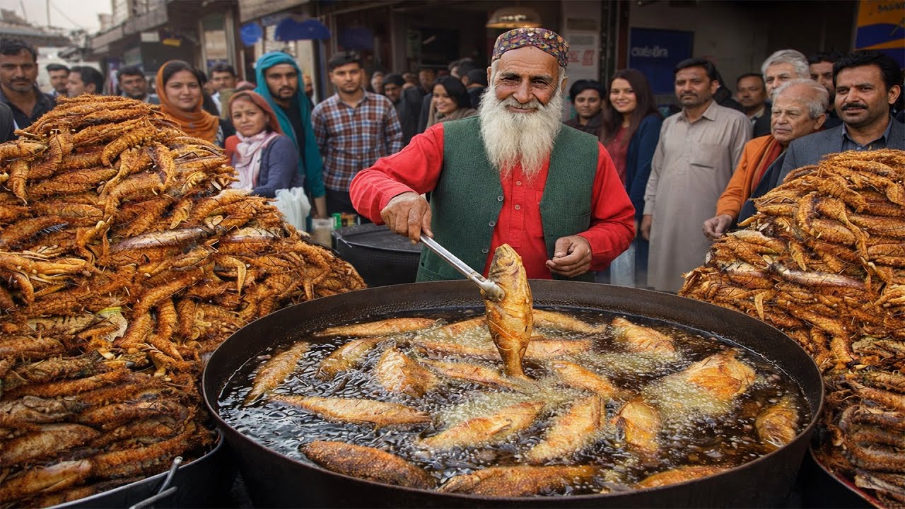 BANGLADESH'S FAMOUS MASALA FRIED FISH & GRILLED FISH AT KARACHI'S BIGGEST SEAFOOD STREET