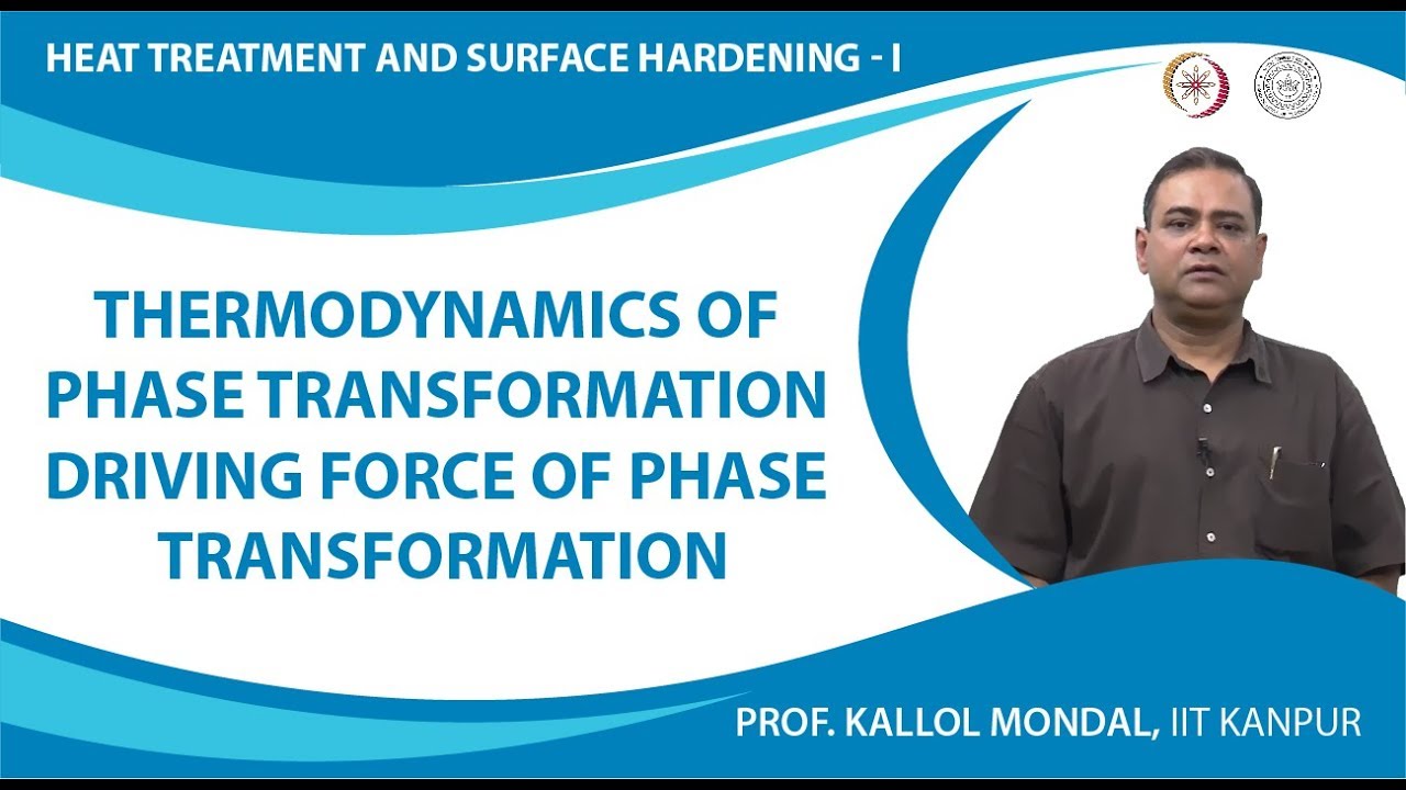 Thermodynamics of Phase Transformation Driving force of Phase Transformation