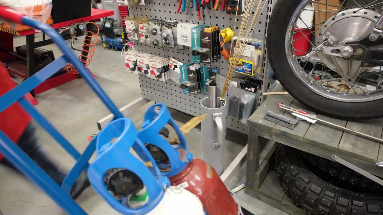 DIY Oxy Acetylene Gas Cylinder Trolley